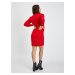 Červené dámské šaty Pletené šaty s logem GAP