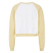 LEVI'S ® Mikina 'Vintage Raglan Crewneck Sweatshirt'  žltá / biela