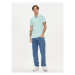 Calvin Klein Jeans Polokošeľa Embro Badge J30J325269 Modrá Slim Fit
