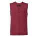 Men's Sleeveless Cardigan, Neckline V R719M 50/50 50% Cotton 50% Acrylic CottonBlend TM weave 12