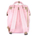 Batoh Himawari Tr19293-1 Light Pink Vhodné pro formát