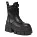 Buffalo Členková obuv Gospher Zip Boot BN1622350 Čierna