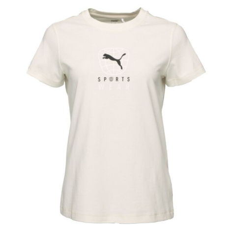 Puma BETTER SPORTSWEAR TEE Dámske tričko, béžová, veľkosť