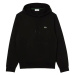 Lacoste  Organic Brushed Cotton Hoodie - Noir  Mikiny Čierna