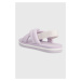 Detské sandále UGG Everlee fialová farba
