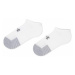 Under Armour Súprava 3 párov kotníkových ponožiek unisex Heatgear No Show Sock 1346755-100 Biela