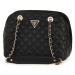 Guess  BLO GIULLY DOME SATCHEL  Tašky Čierna