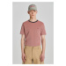 TRIČKO GANT 4-COL OXFORD SLIM SS T-SHIRT SUNSET PINK