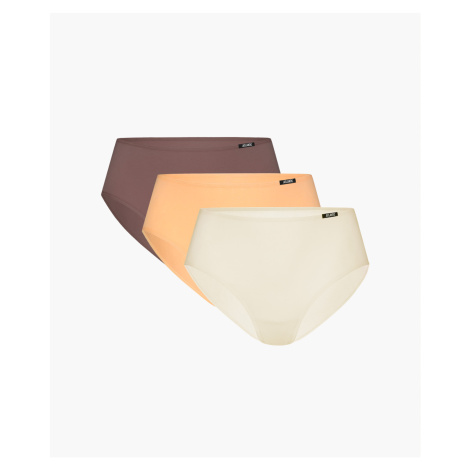 Women's classic panties ATLANTIC 3Pack - dark beige/apricot/ecru