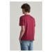 TRIČKO GANT WASHED SS TSHIRT RICH WINE