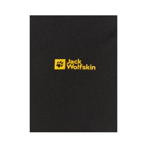 Jack Wolfskin Tričko Essential 1808382 Čierna Regular Fit