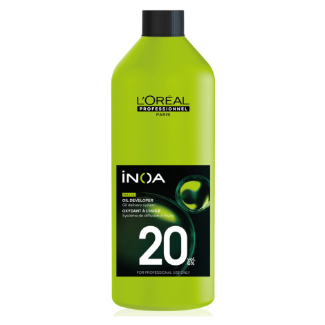 Oxidačný krém Loréal Professionnel iNOA Oil Developer 20 vol. 6% - 1000 ml (20 VOL 6 %) - L’Oréa