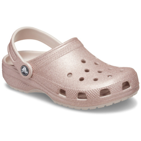 Detské kroksy (rekreačná obuv) CROCS Classic Glitter Clog K quartz glitter