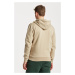 MIKINA GANT REG TONAL SHIELD FULL ZIP HOODIE CONCRETE BEIGE