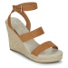 Only  ONLAMELIA-16 WEDGE SANDAL  Sandále Hnedá