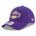 NEW ERA Čiapka '9FORTY NBA THE LEAGUE LA LAKERS'  žltá / tmavofialová / biela