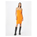 Calvin Klein Jeans Letné šaty  oranžová / biela