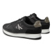 Calvin Klein Jeans Sneakersy Retro Runner Laceup YM0YM00418 Čierna