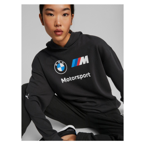 Čierna dámska mikina s kapucňou Puma BMW MMS
