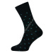 STEVEN Pánske ponožky Steven-056-194 HC194-čierna