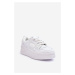 Women's platform sneakers white Finos