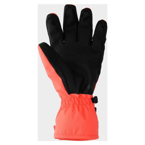 Dámske lyžiarske rukavice 4F H4Z22-RED003 červené Červená
