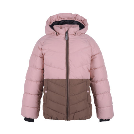 Dievčenská lyžiarska bunda COLOR KIDS jacket quilted, AF 8.000, zephyr