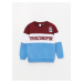 LC Waikiki Crew Neck Long Sleeve Trabzonspor Printed Baby Boy Sweatshirt