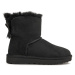 Ugg Snehule W Mini Bailey Bow II 1016501 Čierna