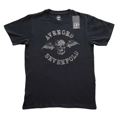 Avenged Sevenfold A7X tričko Deathbat Čierna