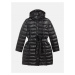 Kabát Trussardi Coat Shiny Nylon Light Čierna