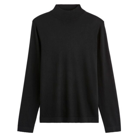 CELIO PECHIC Pánsky Merino sveter, čierna, veľkosť