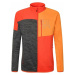 Rock Experience Kobra Mock Neck FZ Man Fleece Cherry Tomato/Persimmon Orange/Grey Melange Outdoo