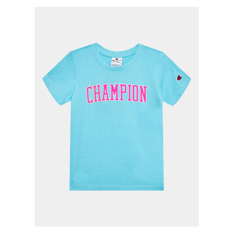 Champion Tričko Bookstore 404658 Modrá Regular Fit