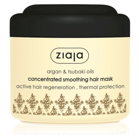 Ziaja Argan Oil vyhladzujúca maska pre suché a poškodené vlasy