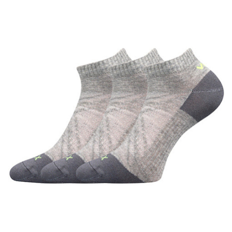 VOXX ponožky Rex 15 light grey melé 3 páry 117292