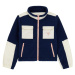 Guess  POLAR FLEECE LS PADDED JACKET  Flísové mikiny Námornícka modrá