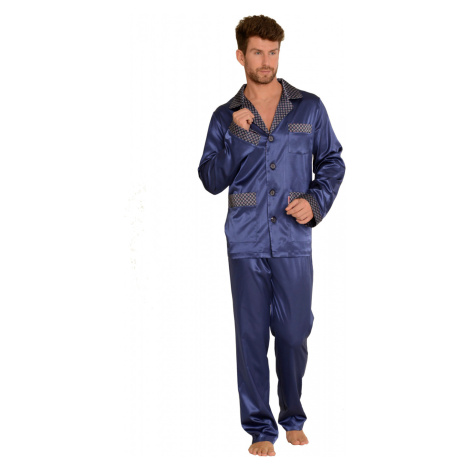 Pánske saténové pyžamo DE LAFENSE 939 3xl