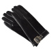 Dámské kožené antibakteriální rukavice model 16627258 Black XL - Semiline