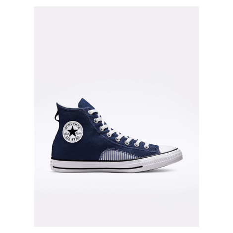 Tmavomodré členkové tenisky Converse Chuck Taylor All Star Hickory