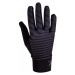 Klimatex ACAT Zimné bežecké rukavice, čierna,sivá, veľkosť