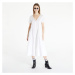 TOMMY JEANS Poplin Tiered Ss Dress optic white