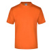 James&amp;Nicholson Unisex tričko JN001 Dark Orange