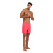 Pánske plavky ARENA FUNDAMENTALS LOGO BOXER R Red