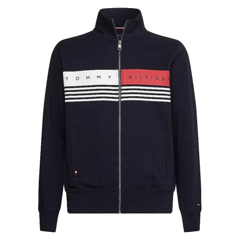 Mikina - Tommy Hilfiger Heavyweight Knits modrá