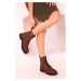 Soho Tan Women's Boots & Booties 17683