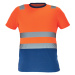 Cerva Monzon Pánske HI-VIS tričko 03040139 oranžová/navy