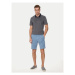 Boss Bavlnené šortky Slice-Short 50512524 Modrá Slim Fit