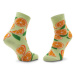 Zooksy Súprava 2 párov vysokých ponožiek unisex Mixtury Pomarańczowe Zelená