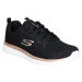 Skechers  12615-BKGD  Univerzálna športová obuv Čierna